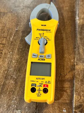 23040723ABAC FIELDPIECE Clamp Meter Leads