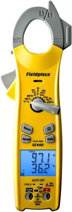 689993908496 FIELDPIECE Clamp Meter Temperature Inrush