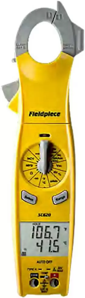 691162209136 FIELDPIECE Clamp Multimeter Swivel Head Led