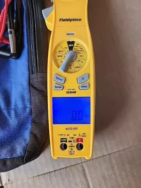 SC640 FIELDPIECE Clamp Multimeter Swivel Head Led Flashlight #3