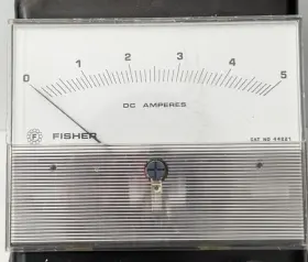 44221 FISHER Dcamperes Meter Tester Cat Amp Amperes #2