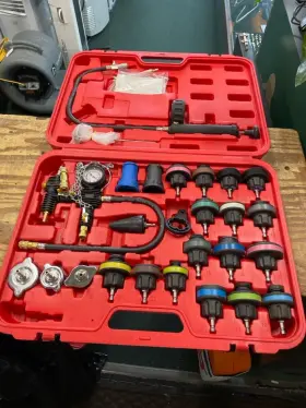 43664 FJC Radiator Cap Pressure Tester Kit #2