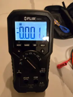 DM64 FLIR Hvac Digital Multimeter Thermometer Lead #3