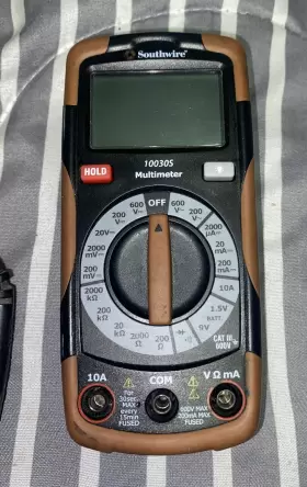10039S FLUKE Multimeter Southwire Leads #2
