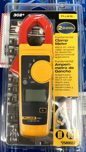 2589557 FLUKE Digital Display Clamp Meter Multimeter Amp