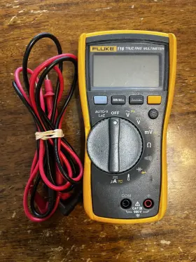 296727556385 FLUKE Digital Multimeter Thermometer Hvac Meter