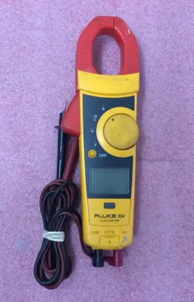 3710 FLUKE Clamp Meter Cat Leads Ac Power #2