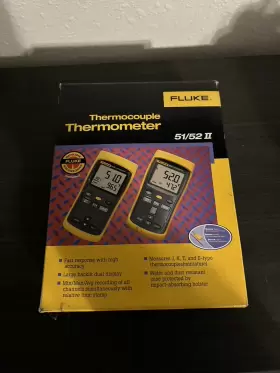 3795587 FLUKE Single Digital Thermocouple Thermometer