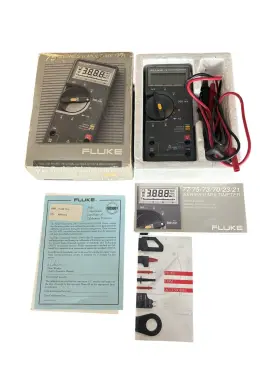 885801 FLUKE Clean Handheld Meter Leads Multimeter