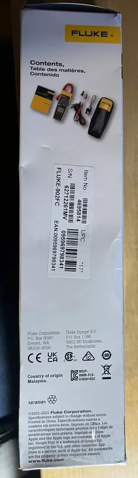 902FC FLUKE Hvac Clamp Meter #2