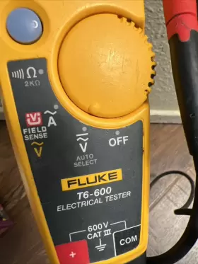T6-600 FLUKE Electrical Tester Fieldsense Ac Cat #3