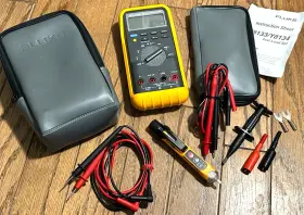Y8134 FLUKE Multimeter Digital Electrical Lead Clip Probe Set