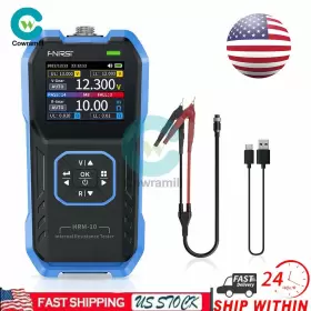 HRM-10 FNIRSI Battery Voltage Internal Resistance Tester Car