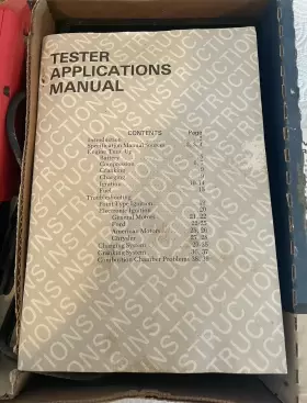ET256 FOX VALLEY Central Pneumatic Tach Dwell Tester #2