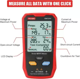 FB673PV FROGBRO Solar Pv Multimeter Mppt Meter Lcd #2