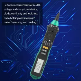 738586009109 FYDUN Digital Multitester Lcd Pen Tester Auto Ac #3