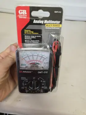 GM-312 GARDNER BENDER Ac Analog Multimeter Tester Meter Tool
