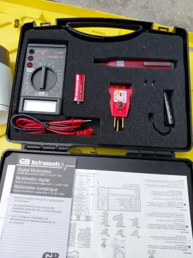 TK5HC GARDNER BENDER Electrical Tester Multimeter Set Box Kit