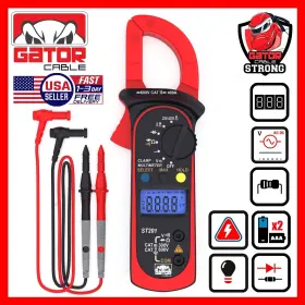 ST201 GATOR CABLE Digital Multimeterclamp Ac Voltmeter Volt