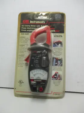 GCM-500 GB INSTRUMENTS Ac Clamp Meter Lock Jaw Amp Nos