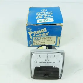 250209FAZZ GE Milliamperes Panel Meter Center