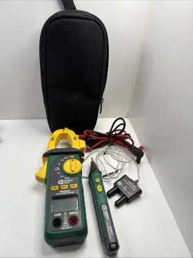 MS2033C GE General Electric Ac Clamp Meter Tester Set