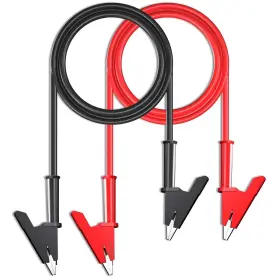 E1245 GEBILDET Alligator Clips Electrical Leads Set Jumper