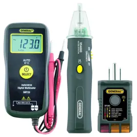 681035017739 GENERAL TOOLS Electrical Trouble Shooting Kit