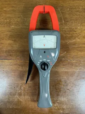 317624 GOSSEN Clamp Meter Ammeter Voltmeter Analog Ac Tester