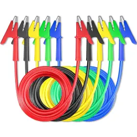 1024 GOUPCHN Alligator Clips Leads Dual Ended