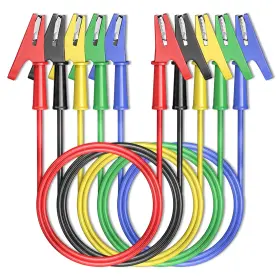 P1024C-5PCS-100 GOUPCHN Alligator Clips Electrical Leads