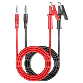 P1040 GOUPCHN Banana Plug Alligator Clip Leads Corcodile