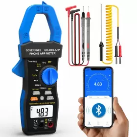 755361320976 GOYERRNES Digital Clamp Meter Trms Ac Voltauto