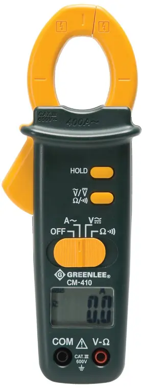 CM-410 GREENLEE Ac Clamp Meter