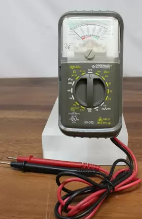 93-502 GREENLEE Analog Meter Battery