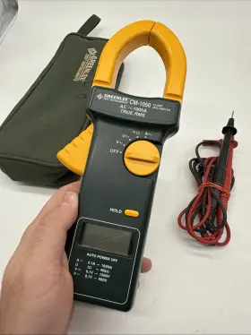 CM-1050 GREENLEE Clamp Multimeter Rmss Leads Bag #2