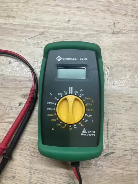 DM-20 GREENLEE Digital Multimeter Tester Manual #2
