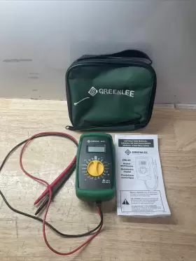 DM-20 GREENLEE Digital Multimeter Tester Manual