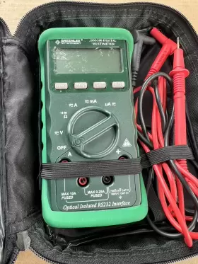 DM-200 GREENLEE Digital Multimeter Leads #2