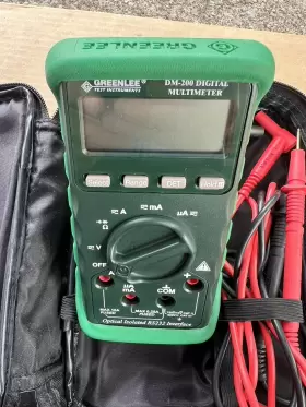 DM-200 GREENLEE Digital Multimeter Leads #3