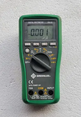 DM-65 GREENLEE Digital Multimeter Catiii Cativ #3