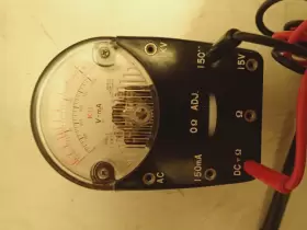 96-0750 HANDY ELECTRONICS Pocket Mini Multimeter Tester #3