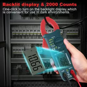 689742249825 HANMATEK Digital Clamp Meter Ncv Multimeterohm #3