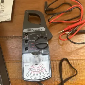 P40994 HARBOR FREIGHT Analog Fuse Protected Clamp Meter Box #3