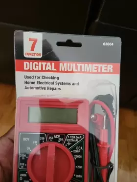 63604 HARBOR FREIGHT TOOLS Function Digital Multimeter #2