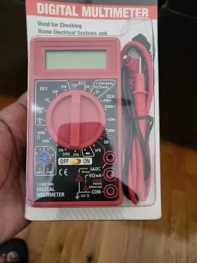 63604 HARBOR FREIGHT TOOLS Function Digital Multimeter #3