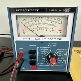 IM-5225 HEATHKIT Fet Multimeter Manual Powers #2