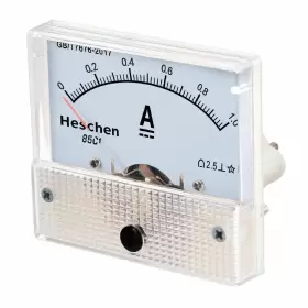 85C1-1A HESCHEN Rectangle Panel Meter Ammeter Tester #2