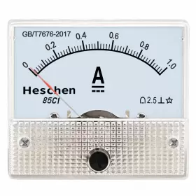 85C1-1A HESCHEN Rectangle Panel Meter Ammeter Tester