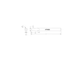 HT140X HEXACON Semi Chisel Tip